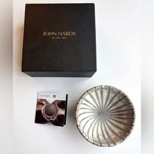 John Hardy Gaya Collab Handmade Decorative Ceramic Jewelry Bowl (NEW)